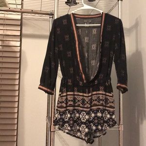 Kendall & Kylie Button Up Romper